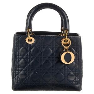 Christian Dior Vintage Medium Lady Bag